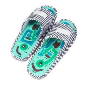 Chaussons Plats de Massage Unisexe pour Intérieur, Acupression et Soins de Santé avec Caractéristiques de Masseur de <span class=keywords><strong>Pied</strong></span> à Glissière - Product Image 4