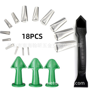 ชุดเครื่องมือเติมและปิดผนึก 18 ชิ้น หัวฉีดสแตนเลสสำหรับการบำรุงรักษาบ้าน - Product Image 1