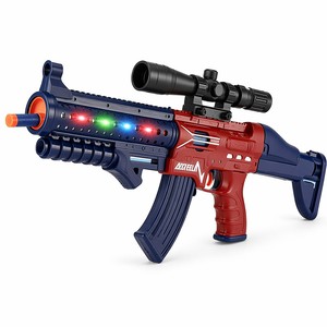 Blaster <span class=keywords><strong>Elettrico</strong></span> Automatico con Proiettili Morbidi, Luci LED Dinamiche ed Effetti Sonori, Pistola Tattica Spara-Schiuma per Ragazzi - Product Image 1