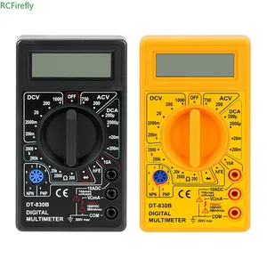 LCD Auto Range Digital Voltímetro Multímetro Ohmímetro Volt Tester Instrumento eléctrico Instrumento de análisis