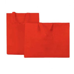 Sacs fourre-tout en tissu non tissé personnalisés avec logo ECO, sacs fourre-tout de shopping recyclables, sacs fourre-tout cadeaux en gros - Product Image 3