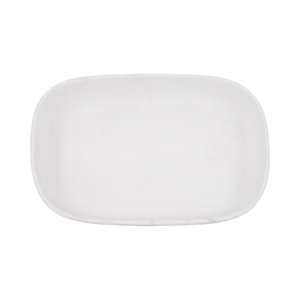 Ciotola in ceramica rettangolare arrotondata, centrotavola minimalista per tavolino da caffè o decorazione del piano della cucina - Product Image 5