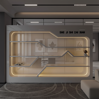 Meuble de rangement et de présentation cosmétique multifonctionnel en MDF, fait main, durable, écologique, style moderne, peint par pulvérisation, pour cuisine