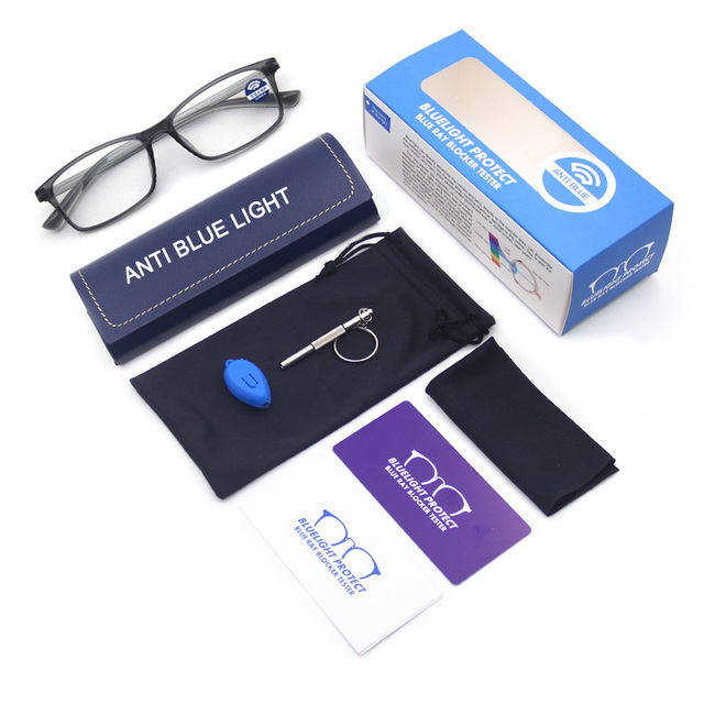 Trendy Flexible Private Multicolor Wholesale Uv400 Anti Blue Light Blocking Glasses for Men Women