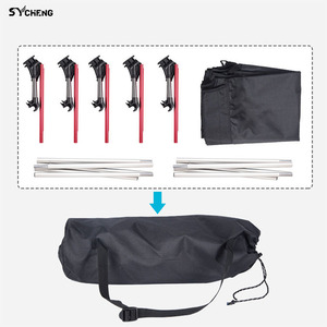 Modern Aluminum Foldable Portable Outdoor <b>Single</b> Camping <b>Bed</b> Customized Lightweight Camp Folding Cot Aluminum <b>Frame</b> Travel - Product Image 3