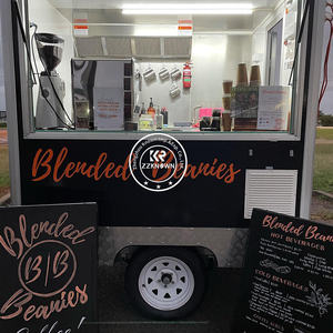 Camión de Comida Móvil de Acero Inoxidable 2025, Remolque de Café y Pizza para la Calle, Carrito de Hot Dogs, Remolque de Comida Callejera con Certificación CE - Product Image 4