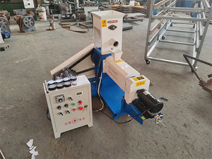 Extrusora de tornillo flotante pequeña para alimentos mijo 100kg por hora máquina de alimentación de peces - Product Image 2