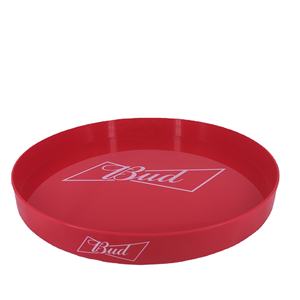 Plateau de service en plastique pour Bar à bière, vente en gros, plateau rond transparent antidérapant, plateau rond pour bar à gouttes OEM, 2023 - Product Image 1