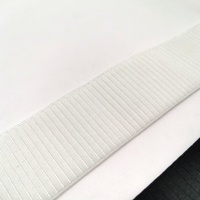 4CM Produit d'usine Haute élasticité Blanc Noir Sangle de soutien-gorge Stripe Sew Ribbed Elastic Shoulder Band