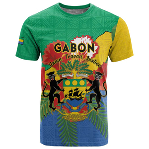 Camiseta de fútbol personalizada de Gabón Go Champions Style para celebrar el Día DE <span class=keywords><strong>LA</strong></span> Independencia - Product Image 1