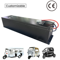 Batterie professionnelle pour flotte 60V 72V 50Ah 150Ah 300Ah, charge rapide, BMS intelligent, 4000 cycles, puissance stable, conforme aux normes européennes