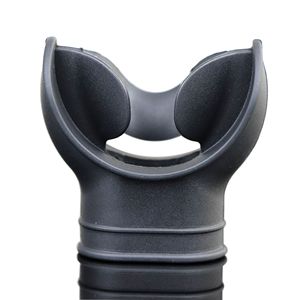 Embout de tuba en silicone, tube respiratoire confortable, accessoire de plongée unisexe - Product Image 2