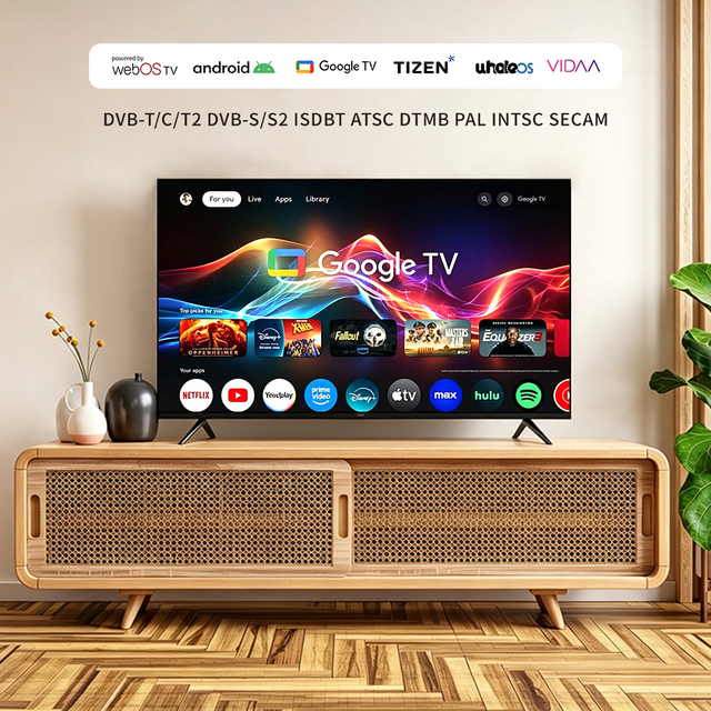 Smart TV 55" Television 4K 24 32 43 50 55 65 70 75 85 100 Inch LED TV With Android WiFi 45 Inch google Smart Televisions TV 75