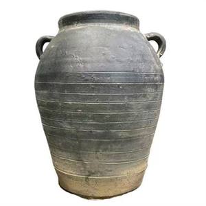 Vase de sol Amphora pour fleurs, pot en argile antique en fibre de verre, urnes vases au design rétro pour hôtel/décoration intérieure - Product Image 1