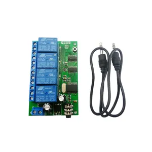 4ch Dtmf Mt8870 Audio Decoder Relais Afstandsbediening Schakelaar Voor Smart Home Voice Telefoon Led Light Control Ad22b04