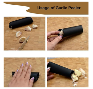 Set Sbucciatore d'Aglio 1 Pezzo in Silicone, Facile da Pulire, Utensile per Rimuovere la Buccia, Rullo Conservatore Pratico per Uso in <span class=keywords><strong>Cucina</strong></span> - Product Image 3
