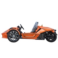 Tricycle à essence Liqian 350cc, roadster, avec affichage de la vitesse, puissance de 23 kW, charge maximale de 225 kg, pour adultes