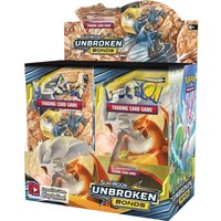 Caja de Sobres Pokémon Unbroken Bonds, Versión en Inglés, Espada y Escudo, Juego de Cartas Coleccionables de Anime, Precio al por Mayor