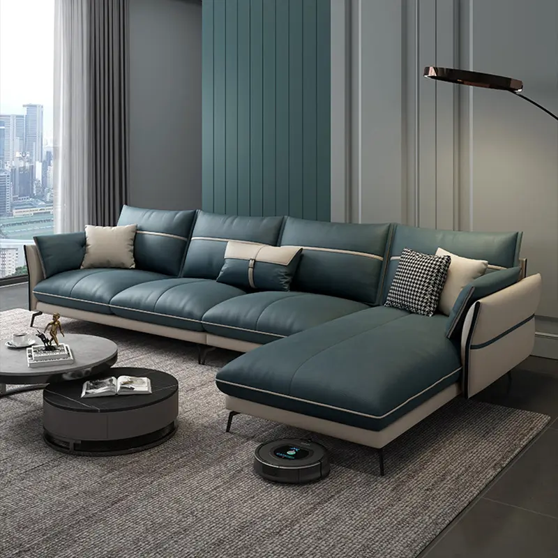 Vendita calda della fabbrica diretta divano componibile living room furniture divano set con il prezzo poco costoso