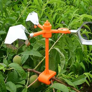 Répulsif Solaire Anti-Oiseaux et Animaux, Éloigne les Oiseaux Sans Tuer, Alimenté par Énergie Éolienne pour Ferme et Verger - Product Image 6