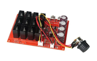 DC 10-50V 60A carte de contrôleur de vitesse de moteur HHO PWM RC 12V 24V 48V 3000W DC brosse gouverneur générateurs générateur pièces accessoires