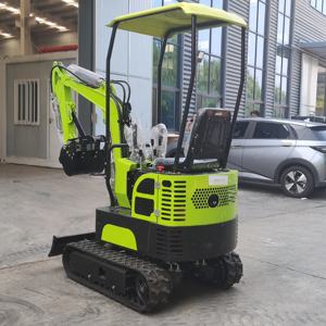 Excavadora hidráulica de pista pequeña de Venta caliente fácil de operar, excavadora agrícola multiusos - Product Image 1