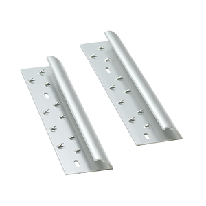 Tira de transición de piso embellecedor de borde de alfombra de aluminio duradero para protección de bordes de alfombras y pisos lisos - Product Image 2