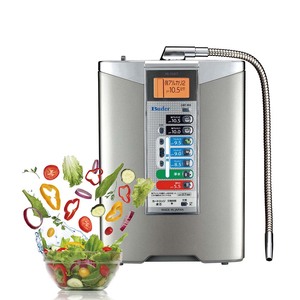 Máquina de Agua Alcalina Ionizadora Eléctrica «Hecho en Japón-Taiwán Buder» con Construcción de Plástico para Uso en Oficina y Hogar - Product Image 1