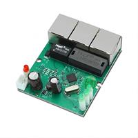 Commutateur Ethernet PCB 3 ports 100Mbps Module de commutation réseau pour bureau à domicile OEM ODM