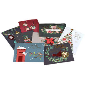 Carte de vœux élégante en feuille d'or et d'argent pour nouveau-né américain, invitation de <span class=keywords><strong>mariage</strong></span>, cartes de remerciement kraft avec enveloppe - Product Image 3