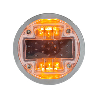 LS-09A Solarbetriebener Straßenmarkierer IP68 Wasserdicht 30T Druckbeständig 6LED Verkehrssicherheitsmarkierungsleuchte mit bis zu 500m Sichtbarkeit
