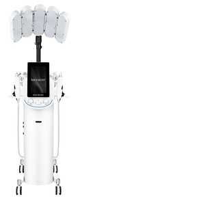 เครื่องทำความสะอาดรูขุมขนอเนกประสงค์ H2o2 Aqua Peel สำหรับผิวหน้า ช่วยฟื้นฟูผิวด้วยออกซิเจนเจ็ท พร้อมด้วยระบบเดอร์มาเบรชั่นสำหรับบริเวณรอบดวงตา - Product Image 1
