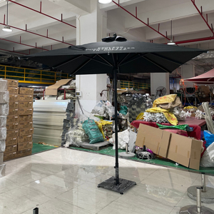 Квадратный центральный Зонт с открытым навесом на водной основе декоративные индийские зонтики пляжные шезлонги с зонтиками стол - Product Image 1