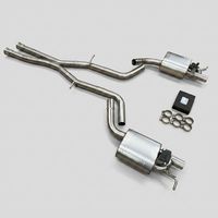 Système d'échappement haute performance pour Mercedes E63 E63S W212 AMG, échappement cat-back avec soupape électronique, silencieux