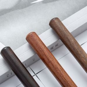 Bolígrafo de Gel Promocional al por Mayor, Nuevo, OEM, con Piezas de Latón y Madera de Redwood, con Impresión de Logotipo Personalizado para Firma Comercial - Product Image 3