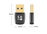 Adaptateur BLE 5.4 sans pilote, récepteur émetteur USB interne sans fil BT pour ordinateur de bureau en stock