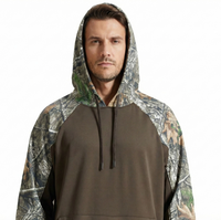 Sweat à capuche de chasse en molleton mélangé coton pour l'hiver, imperméable, qualité super fantastique, vêtement décontracté pour la chasse