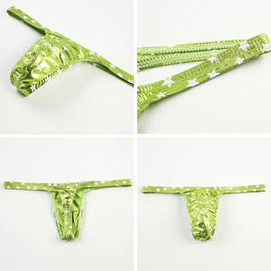 ゲイ向けポリエステル素材のTバック、ゲイ男性用セクシー下着、ジョックストラップを着た男の子 - Product Image 3