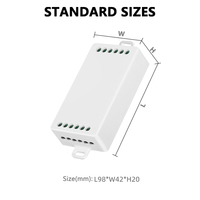 Penguat Sinyal SP902E 5V-TTL RS485 IC LED Strip RGB yang Dapat Diatur Alamatnya, Ekstender Sinyal SPI DIFF, Penguat Sub-kontrol Sinyal DC 5V 12V 24V