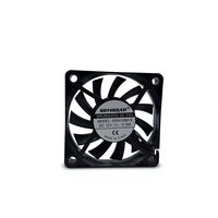60x60x10mm DC Axiallüfter 5V 12V 24V PWM FG IPX6 Schlanker 6010 Kühllüfter für Mini Smart Home Steuerungspanel