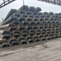 Pila de Acero Tipo U Laminada en Caliente Larsen SY295 Tipo 2 para Construcción de Barragens Fluviales