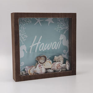 Juego de 3 Decoraciones Náuticas de Pared (7x7 Pulgadas), Decoración Rústica Pulida de Madera para Baño con Ancla 3D, <span class=keywords><strong>Faro</strong></span> y Timón de Barco - Product Image 3