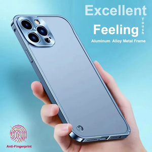 Wholesale Light Weight Metal Magnetic Mobile <strong>Phone</strong> Cover for iPhone 16 15 14 13 12 11 Pro Max Luxury Aluminum <strong>Cell</strong> <strong>Phone</strong> <strong>Case</strong> - Product Image 6