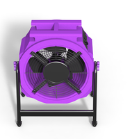 Hochleistungs-Industrielle Axialventilatoren Edelstahlflügel Kugellager Rauchabsaugung Wassersanierung OEM/ODM Anpassbar