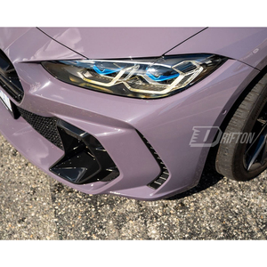 Parachoques delantero parcial de fibra de carbono para BMW G80 G81 M3 G82 G83 M4 estilo Ad V2 2020-2024 - Product Image 3