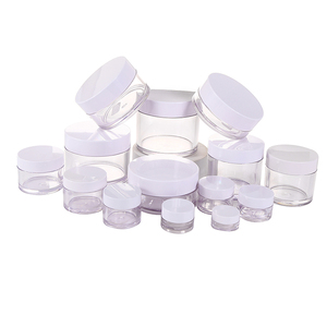 Pot <span class=keywords><strong>de</strong></span> <span class=keywords><strong>beurre</strong></span> 8oz à couvercle blanc, pot <span class=keywords><strong>de</strong></span> crème cosmétique PETG en plastique pour les soins des cheveux, <span class=keywords><strong>petit</strong></span> échantillon, 250g - Product Image 5
