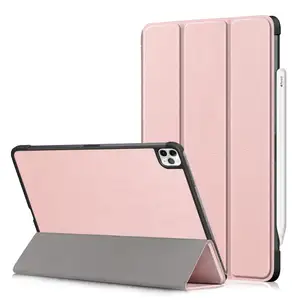 iPad Pro 11平板电脑外壳，带自动睡眠/唤醒皮革外壳，适用于苹果iPad Pro 11