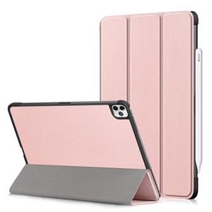 Ốp Máy Tính Bảng Cho iPad Pro 11 Ốp Thông Minh Gập Ba Với Bao Da Tự Động Ngủ/Thức Cho Apple iPad Pro 11