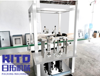 Mesin Otomatis 6-Head Servo Motor Double-Headed untuk Botol Minuman Kaca 500ml, Madu, Selai, Selai Kacang, dan Pasta, Terkontrol PLC