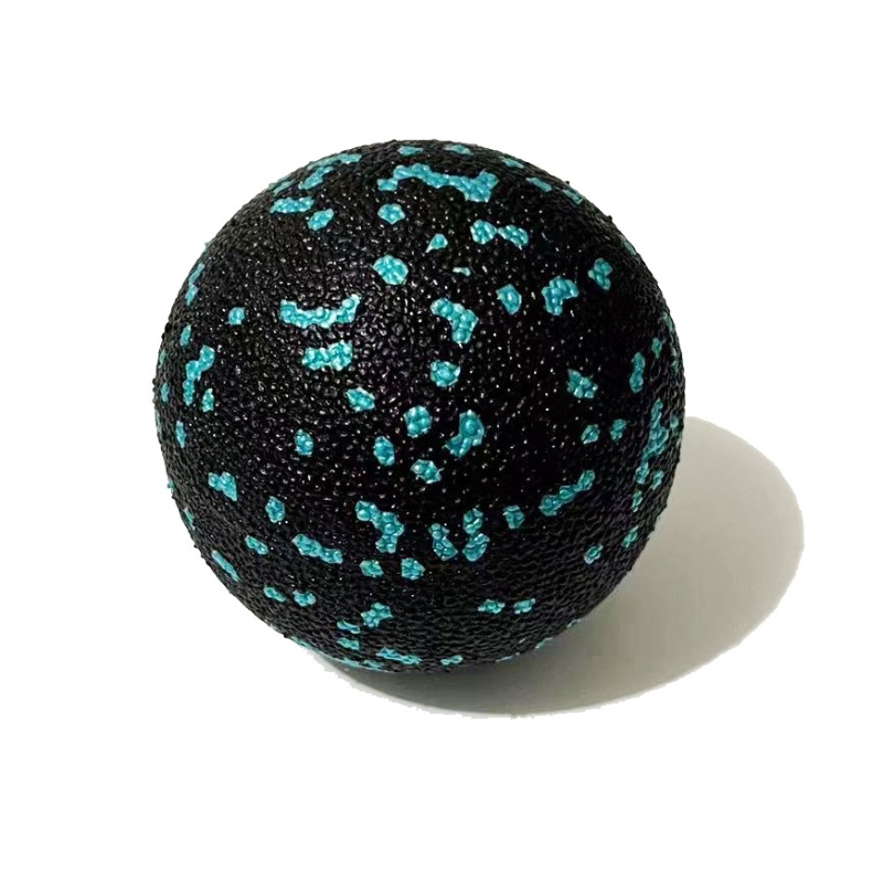 Single ball 8 cm black+peacock orchid
